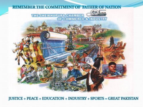 Responsible Leadership +Peace +Education +Sports +Industries = Great Pakistan